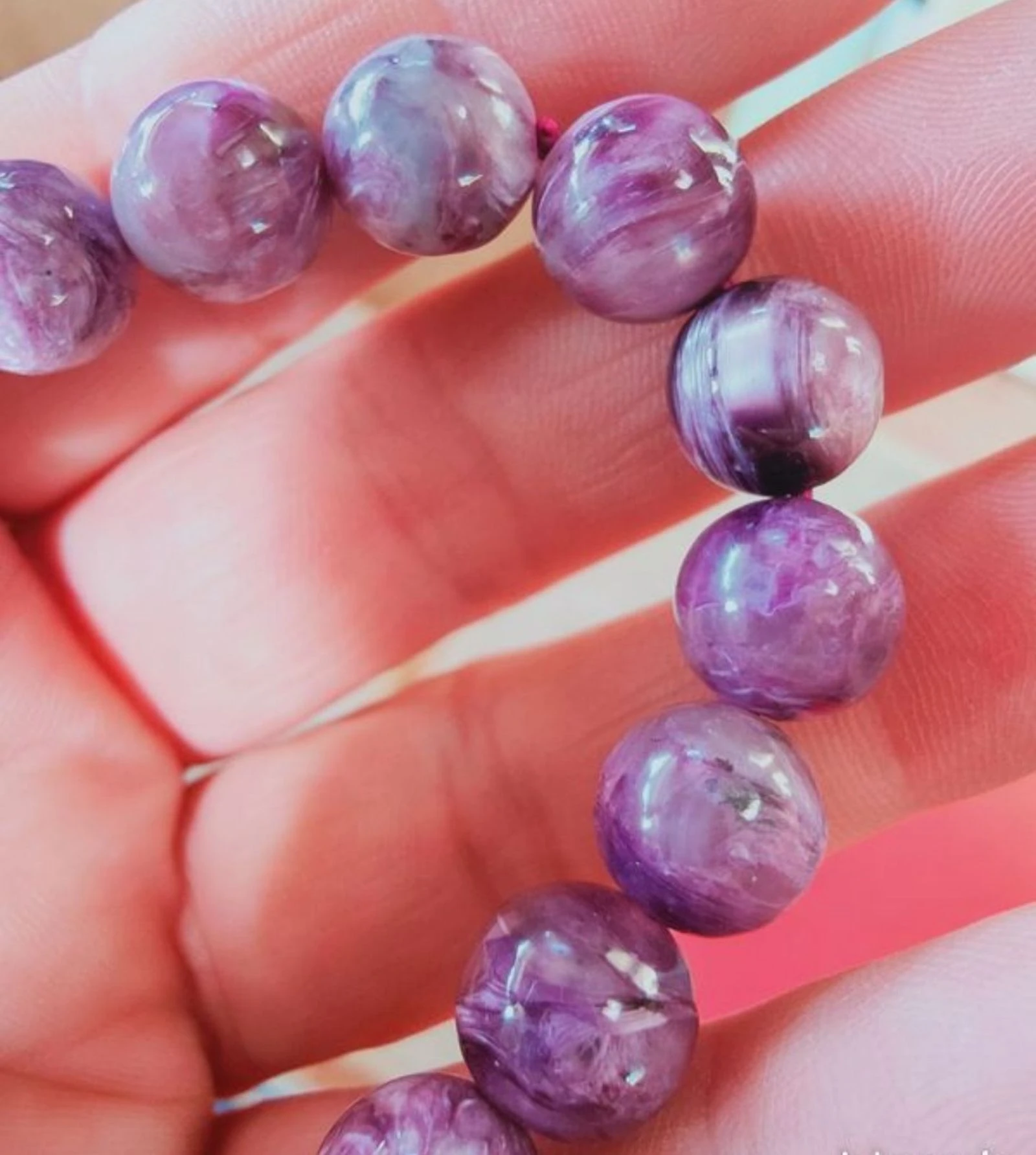 An AA+ Russian Charoite bracelet – photo 18